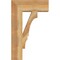 Ekena Millwork Balboa Block Rough Sawn Bracket, Western Red Cedar, 6"W x 20"D x 32"H BKT06X20X32BOA05RWR - alternate 3